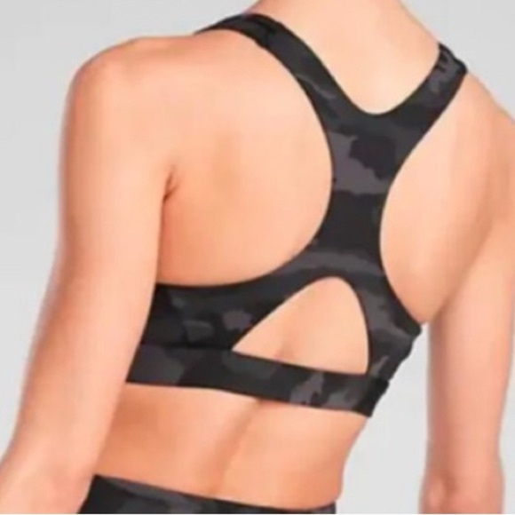 Athleta Black Sports Bra Intimates & Sleepwear - Picture 2 of 5